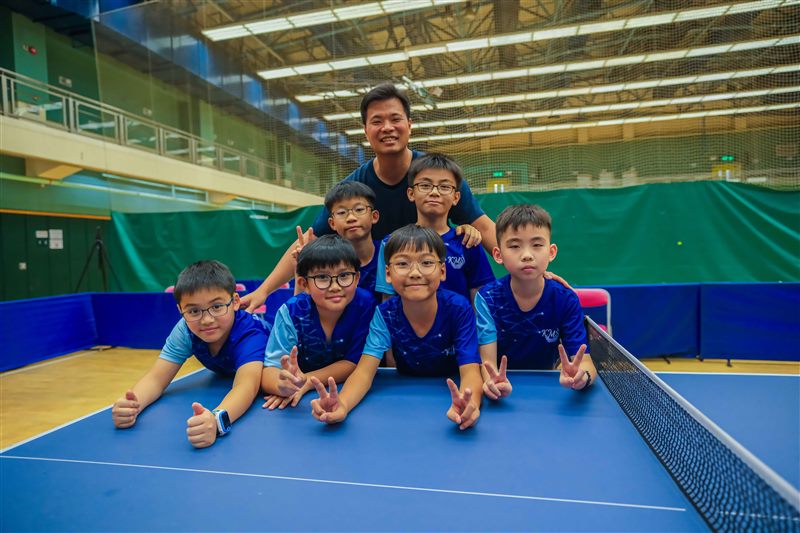 本年度小學學界乒乓球比賽